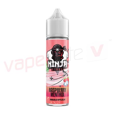Ninja Stars Raspberry Menthol 50ml E-Liquid